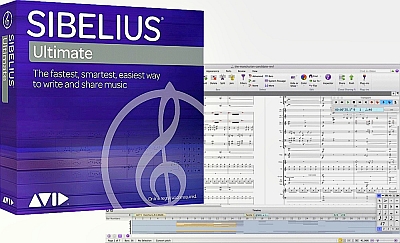 Sibelius 2019/2018西贝柳斯完整中文版打谱软件/安装教程/使用视频40集（Win/Mac）