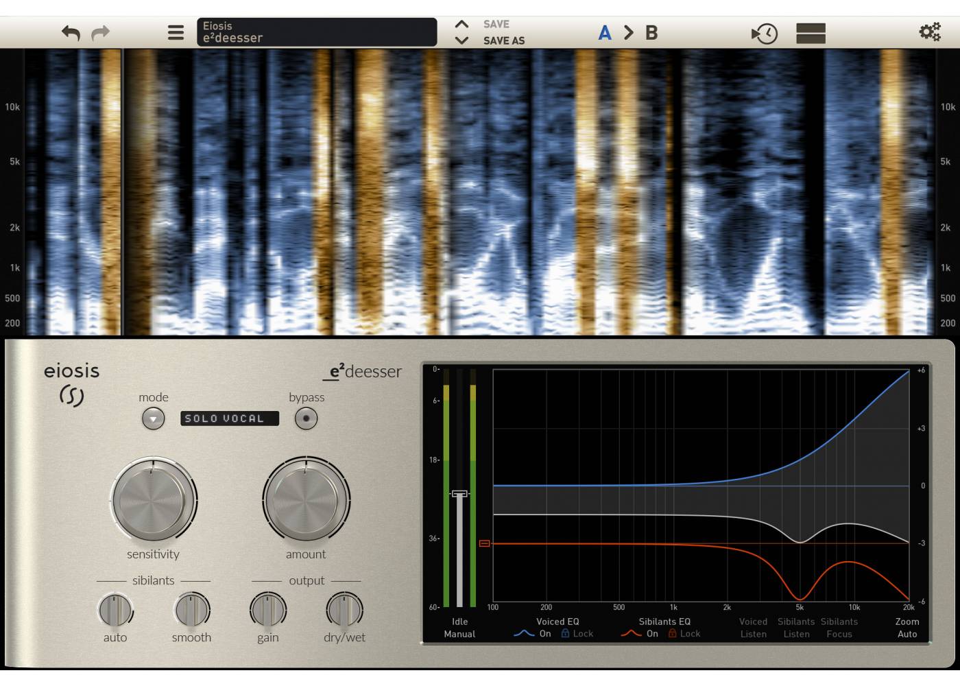 Eiosis E2Deesser 人声齿音消除修复处理器插件VST AAX PC版