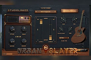 UrbanSlayer原声吉他插件 – StudioLinkedVST Urban Slayer Acoustic v1.0 RETAiL [WiN, MacOSX]