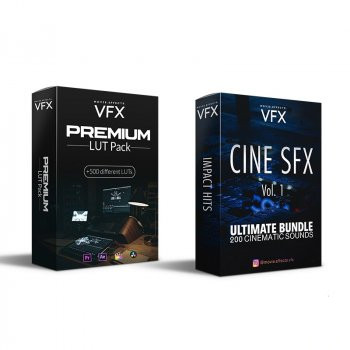 Movie Effects VFX CINE SFX Vol. 1 Ultimate Bundle & Premium LUT Pack-FANTASTiC