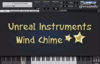 Unreal Instruments Wind Chime for Sforzando-R2R