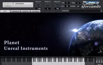 Unreal Instruments Planet for Sforzando-R2R