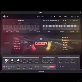 UJAM Virtual Drummer Deep v2.4.0 Cracked