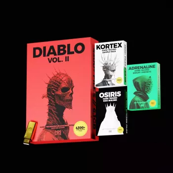 Raveyard Sounds Diablo Vol.2 Hard Techno Essentials Bundle WAV MiDi Serum Presets