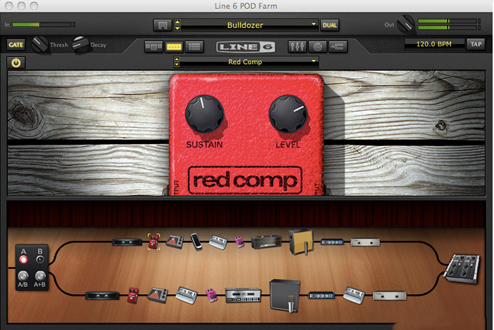 [吉他效果器]Line 6 POD Farm 2.5.8 [MAC]（208MB）
