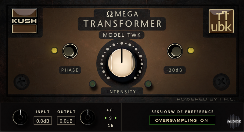 建模饱和度效果器/失真发生器 – Kush Audio Omega TWK v1.0.1 [WiN]