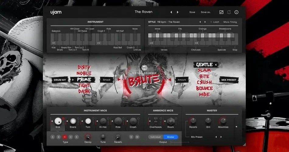 UJAM Virtual Drummer BRUTE v2.1.1-V.R