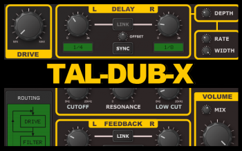 Togu Audio Line TAL-Dub-X v1.8.2 Incl Keygen (WIN/OSX/LIN)-R2R