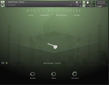 世界弦乐 – Evolution Series World Strings Tanpura v1.0.0 KONTAKT