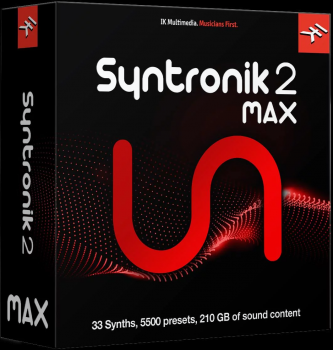 IK Multimedia Syntronik 2 Complete Sound Content MAC/WiN