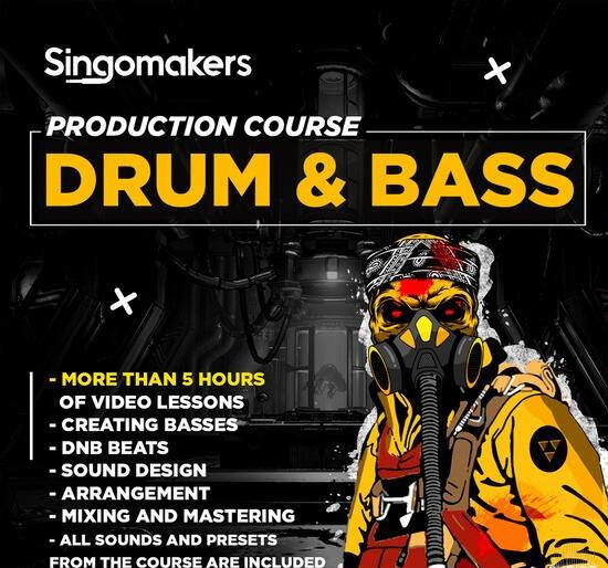 终极的鼓和贝斯编曲教程 – Singomakers Drum and Bass Production Course TUTORiAL-DECiBEL