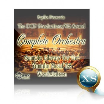 DCP Productions (Keyfax Media) Complete Orchestra for Motif XS (XS-XF-Montage-MODX) X0A