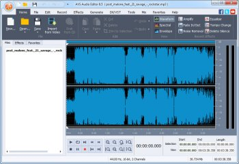 AVS Audio Editor 10.3.1.566