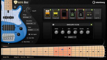 Steinberg Electric Bass Content for HALion