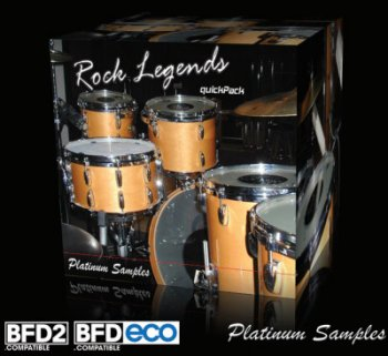 Platinum Samples Rock Legends QuickPack (BFD3)