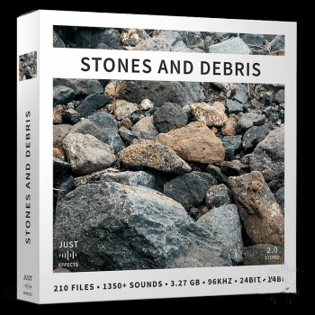 Just Sound Effects Stones and Debris WAV