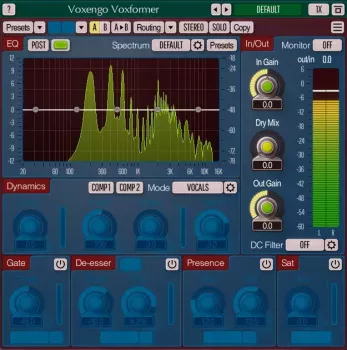 Voxengo Voxformer Multi-Effect Vocal Plugin v2.21 (WiN)-TCD