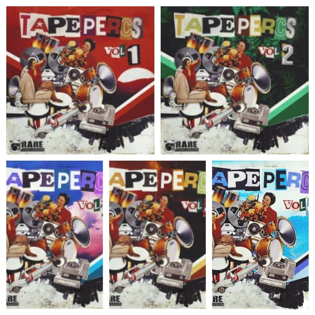 RARE Percussion Tape Percs Vol.1-5 [WAV]（1.3GB）